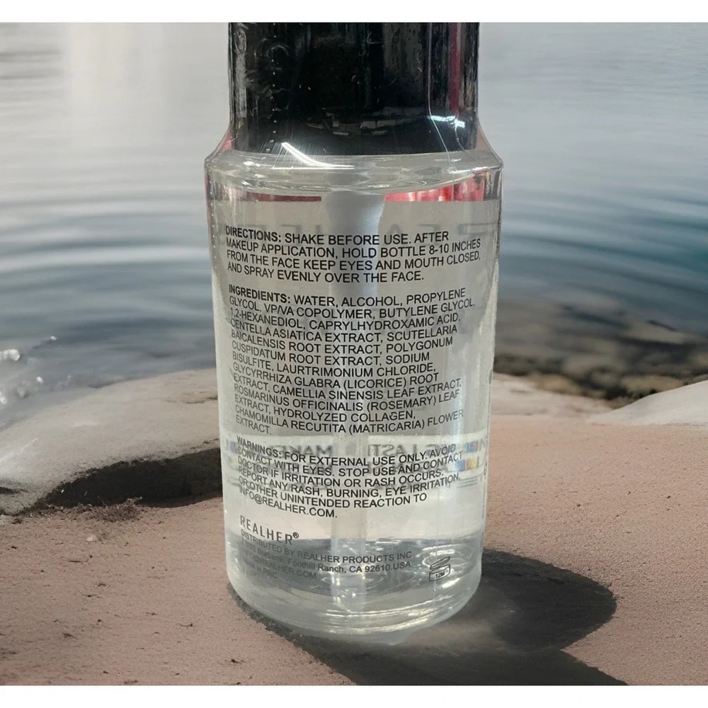 REALHER • Fix Bravery • Lightweight Setting Spray • 60 ml / 2.03 oz • Sealed